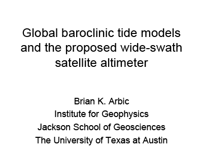 Presentation cover