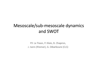 Presentation cover