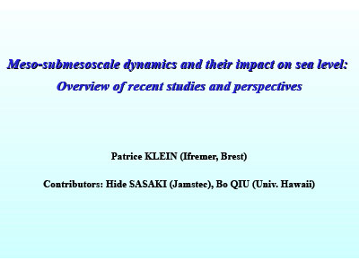 Presentation cover