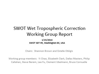 Presentation cover