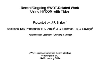 Presentation cover