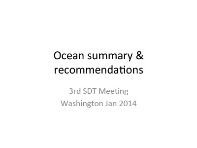 Presentation cover