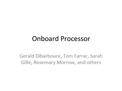 Presentation cover