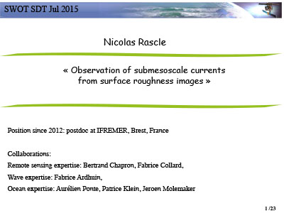 Presentation cover