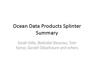 Presentation cover