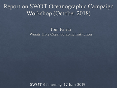 Presentation cover