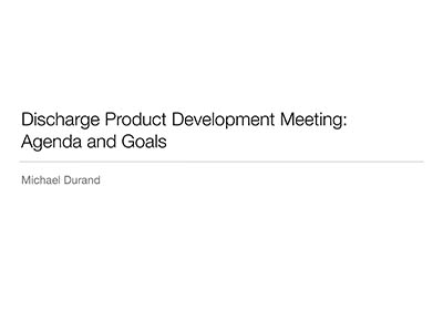 Presentation cover