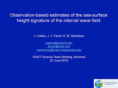 Presentation cover