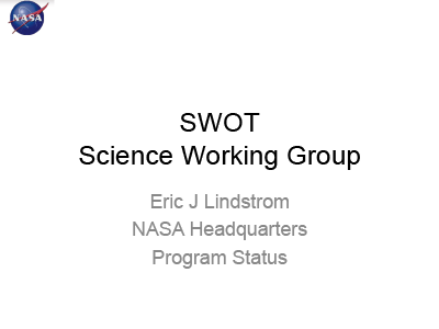 Presentation cover