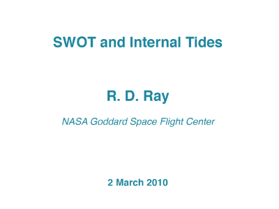 Presentation cover