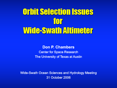 Presentation cover