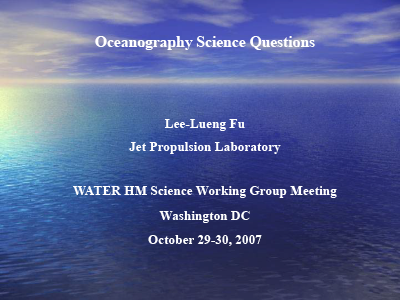 Presentation cover