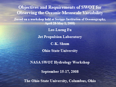 Presentation cover