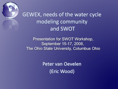 Presentation cover