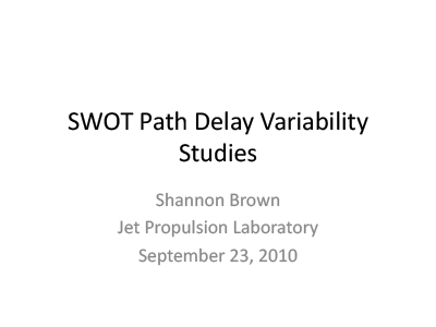 Presentation cover