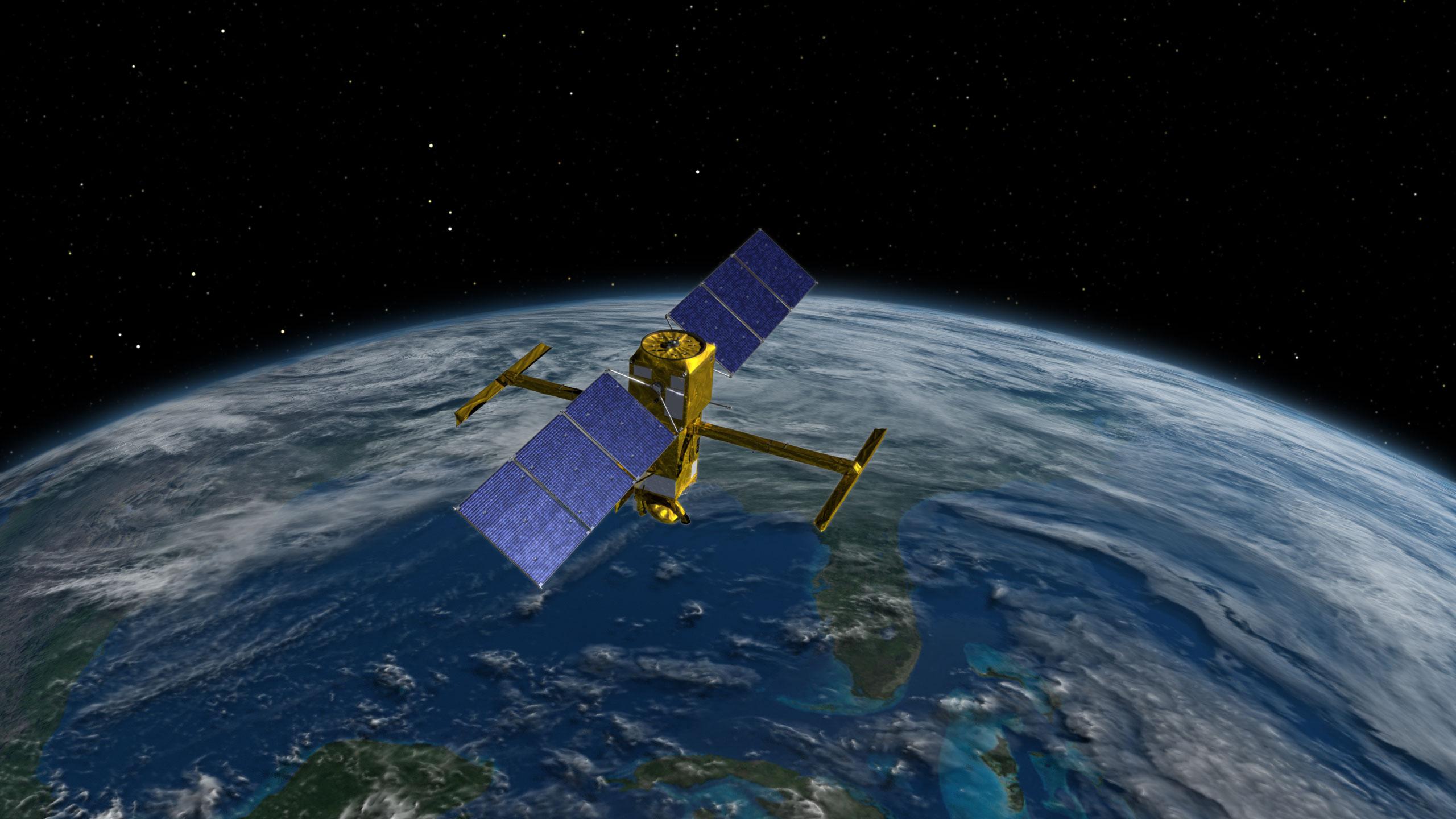 slide 1 - Watch the Latest Water Satellite Unfold Itself in Space