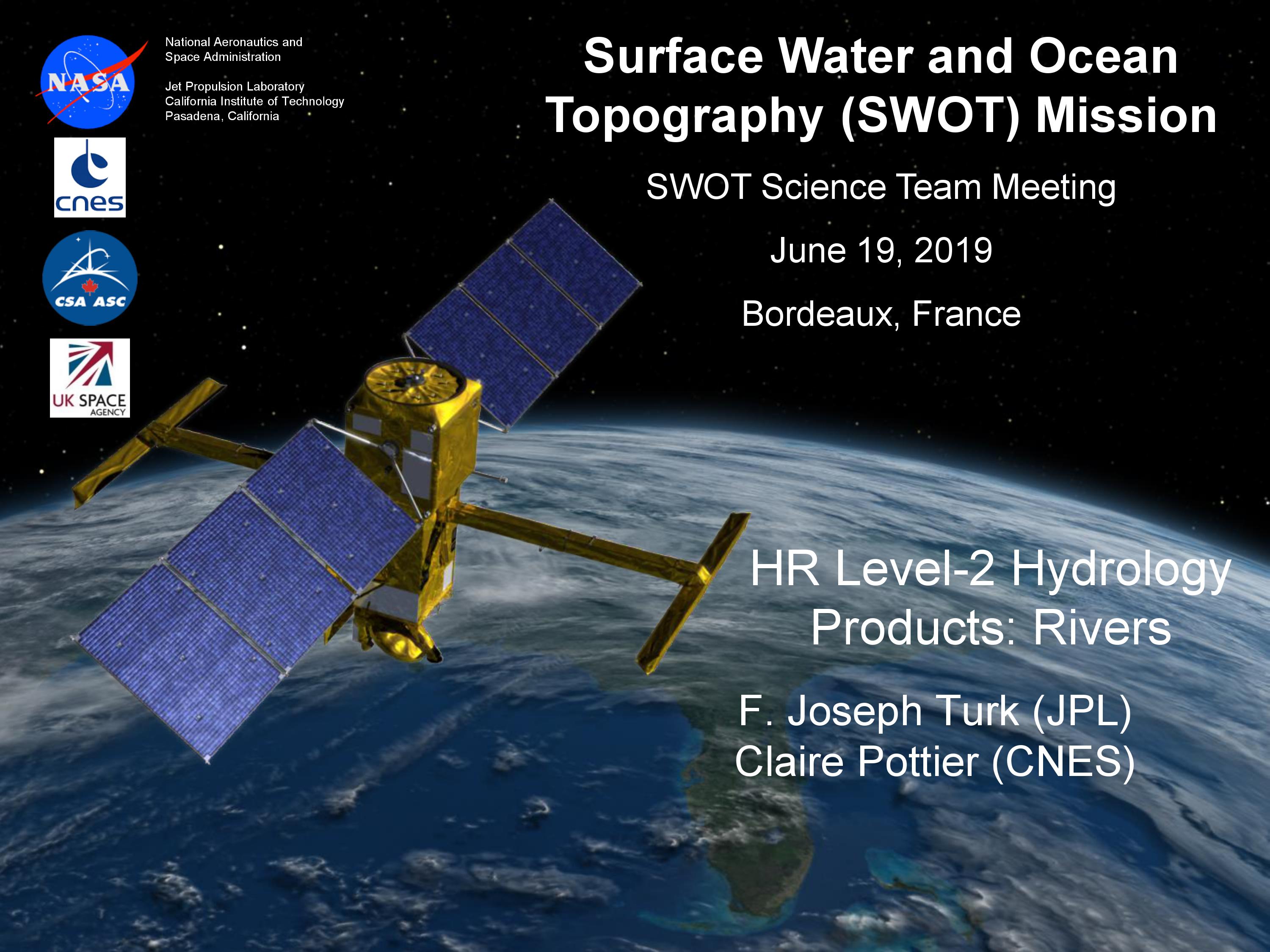 HR Level-2 Hydrology Products: Rivers – NASA SWOT